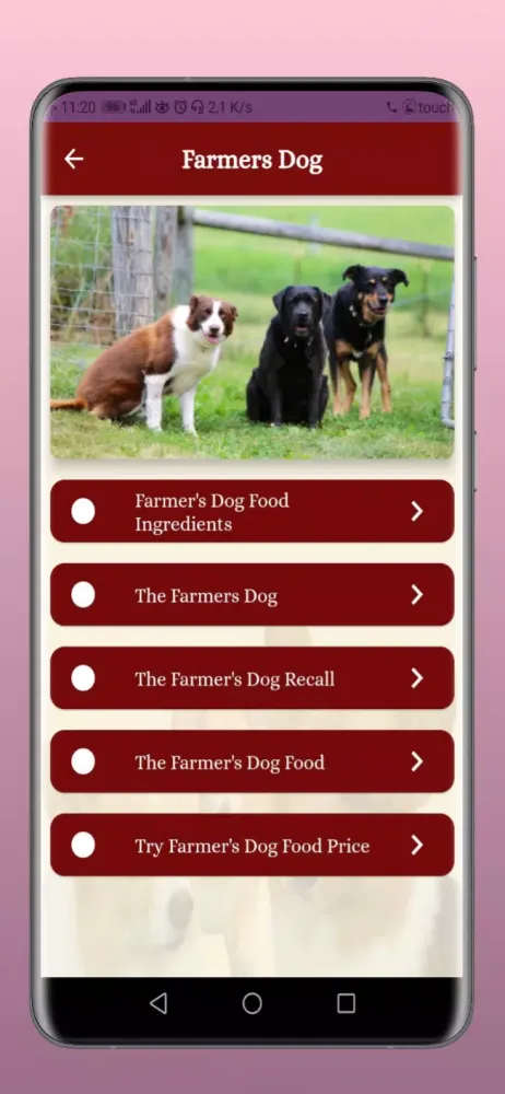The Farmers Dog Screenshots