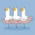 Duck Ballet Dancer Animated