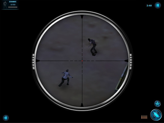 Sniper 3D - zombie killer(zombie hunter), free zombie shooting games iPad Screenshots