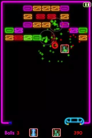 Glow Brick Breaker 2 Lite Screenshots