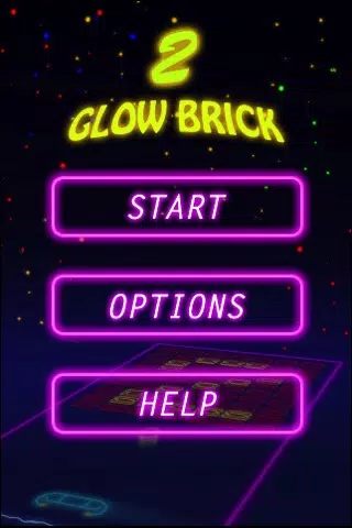 ภาพหน้าจอของ Glow Brick Breaker 2 Lite
