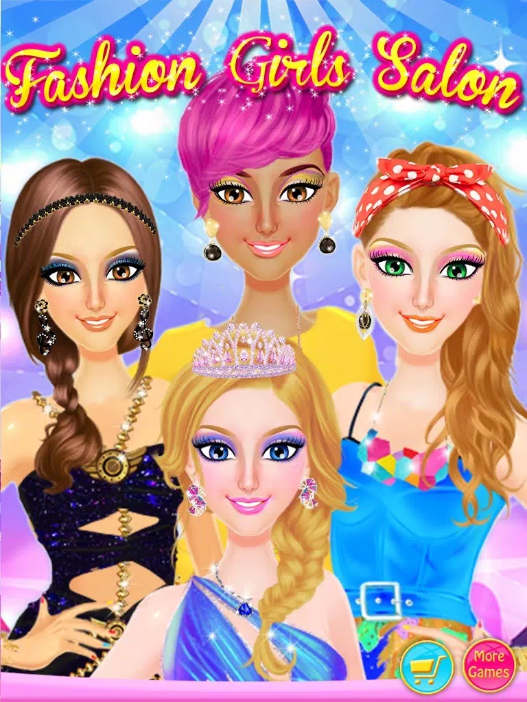 Fashion Girls Style Salon - Mall Date Makeover iPad Screenshots