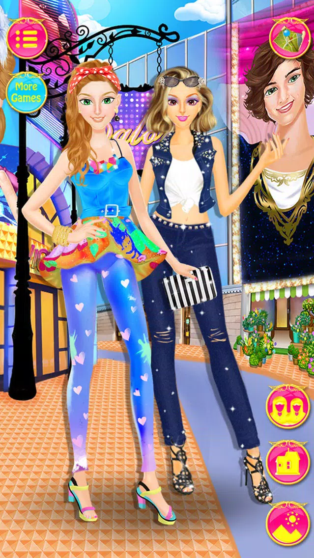 Fashion Girls Style Salon - Mall Date Makeover Screenshots