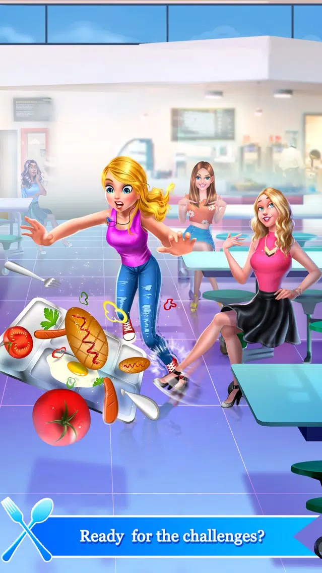 High School Fashion Diary - Makeup & Dressup Salon Screenshots