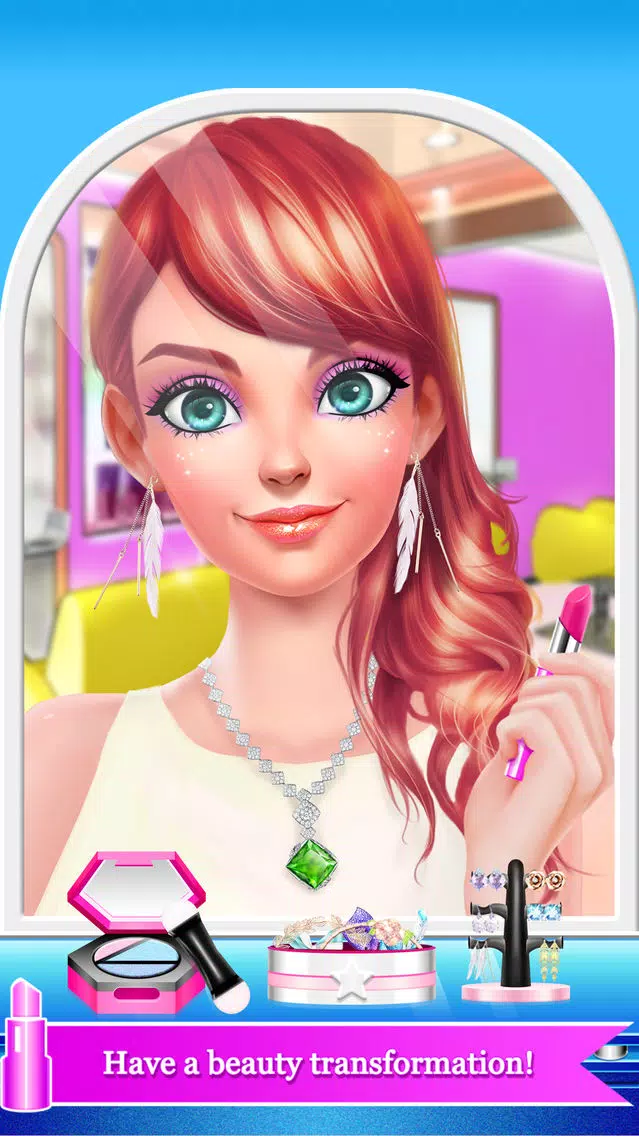 High School Fashion Diary - Makeup & Dressup Salon Screenshots