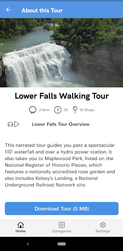 Tour Blend Screenshots