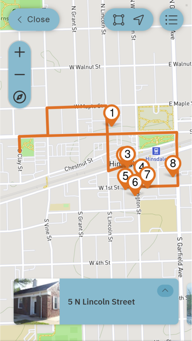 HistoricalTourist: Hinsdale Screenshots
