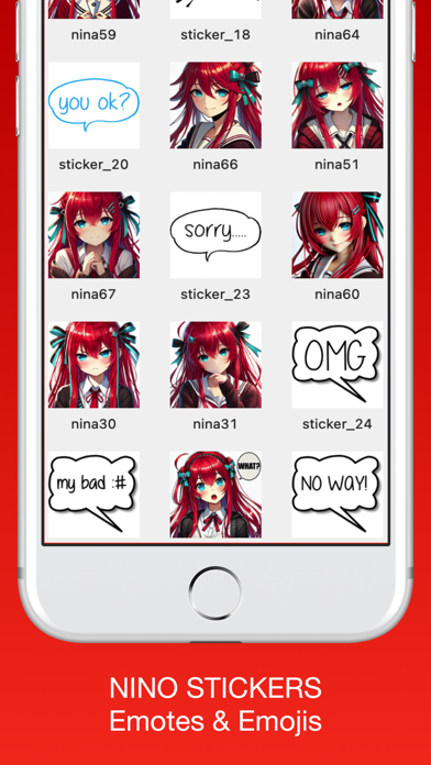 Nino Stickers & Emotes Screenshots