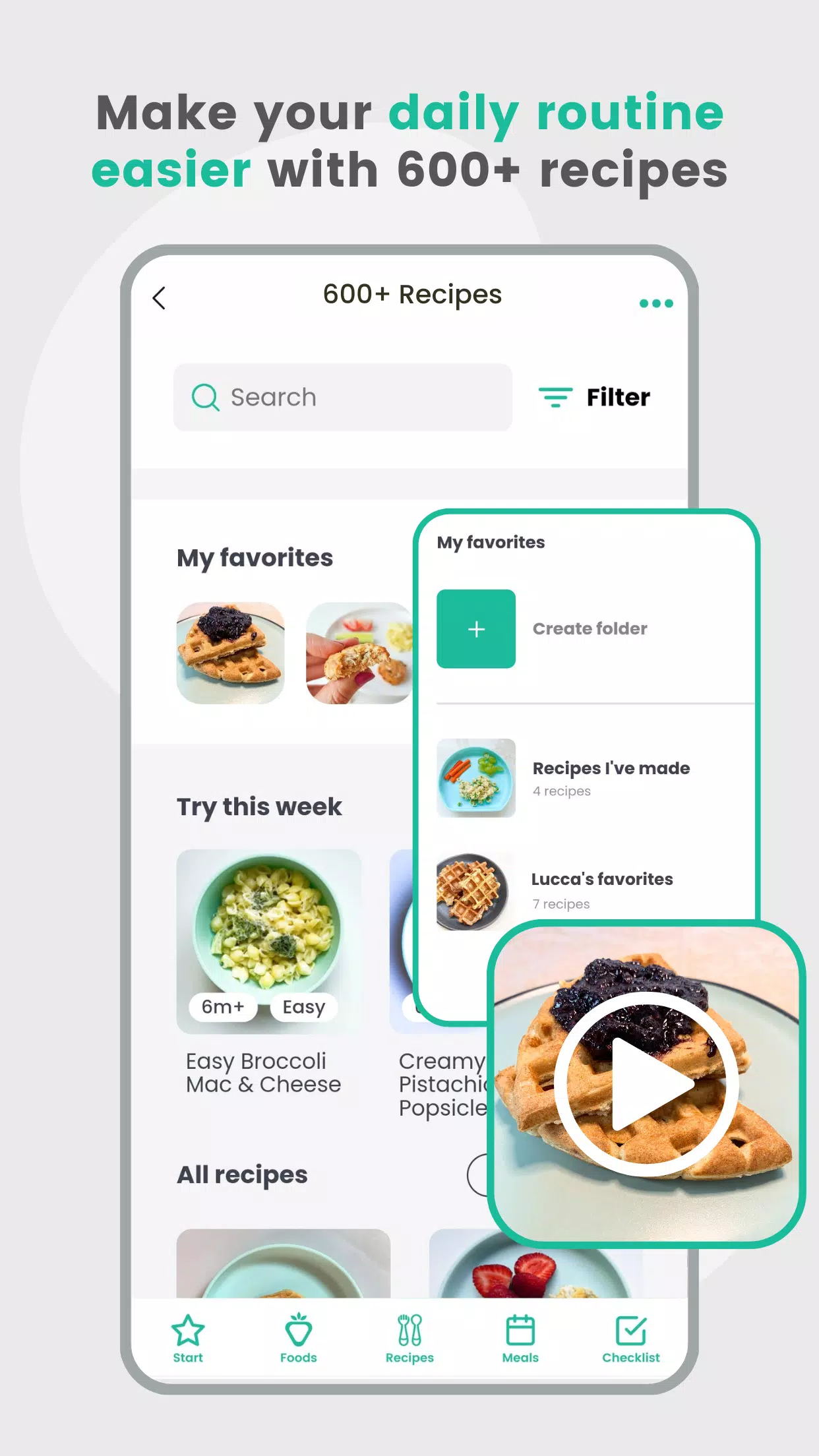 BLW Meals Screenshots