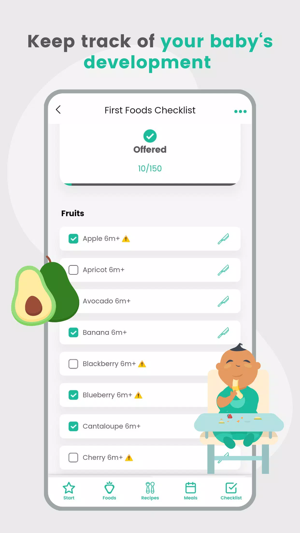 BLW Meals Screenshots
