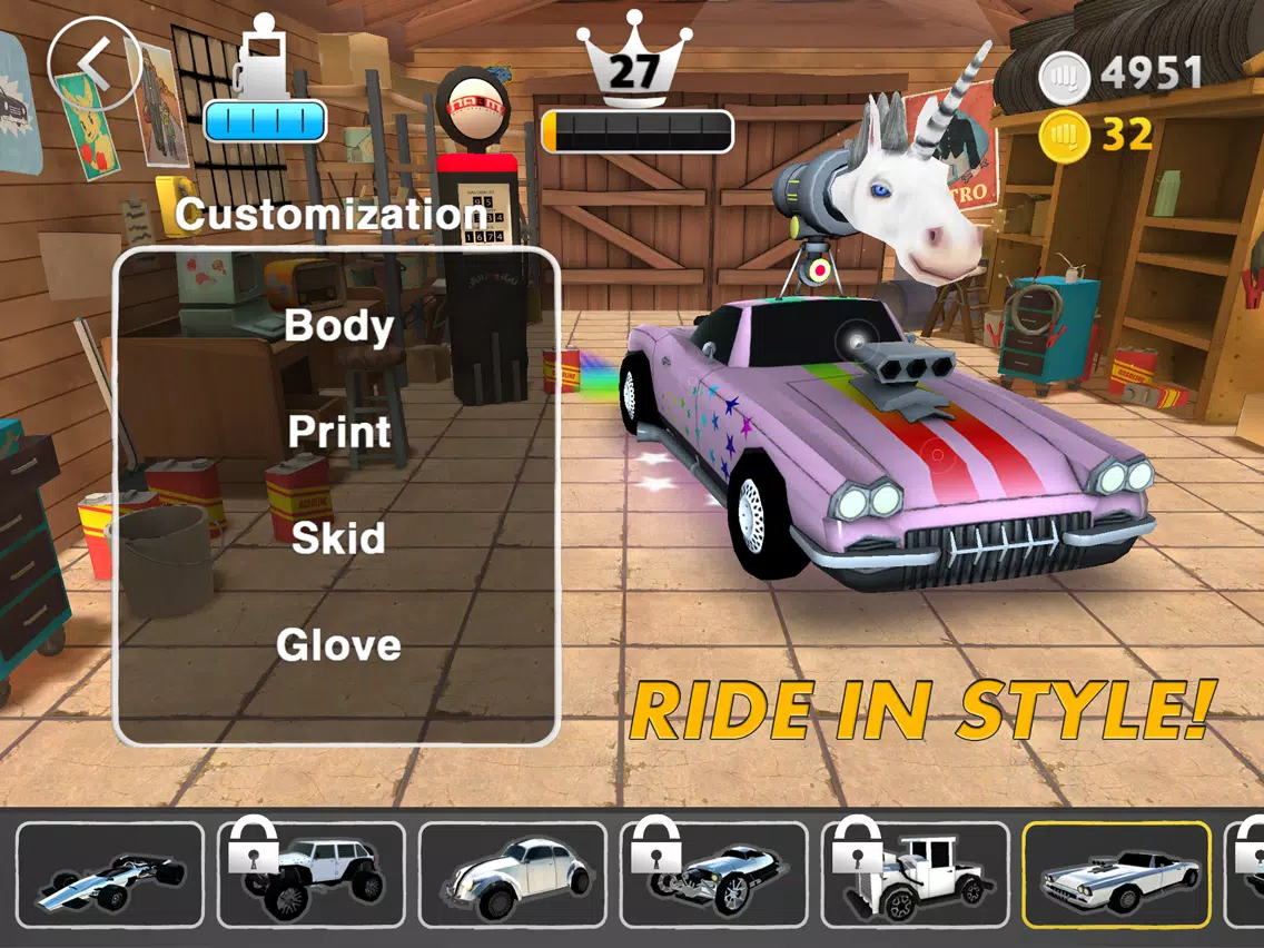 Nitro Punch Car Game iPad 应用截图
