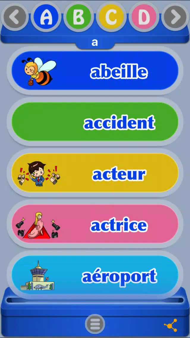 Capturas de tela do Mon Premier Dictionnaire