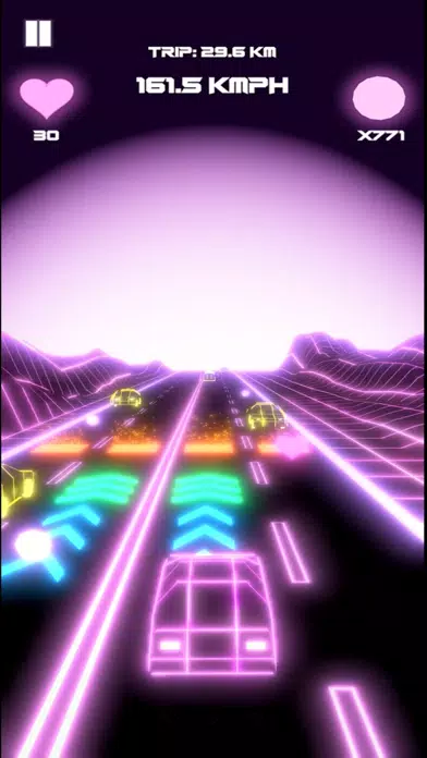Capturas de pantalla de Neon Drive: Retro Days of 80s