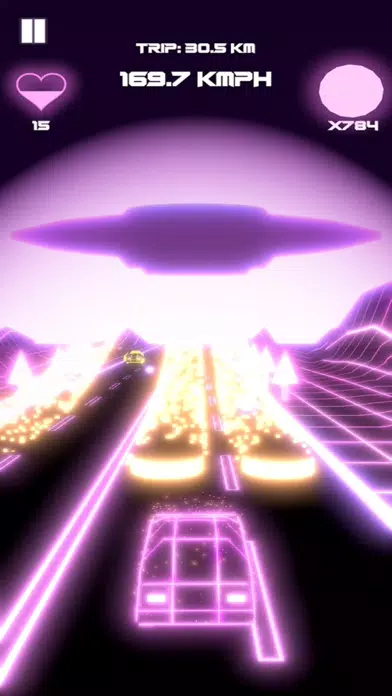 Capturas de pantalla de Neon Drive: Retro Days of 80s