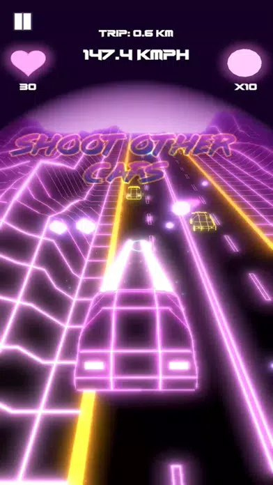 Capturas de pantalla de Neon Drive: Retro Days of 80s