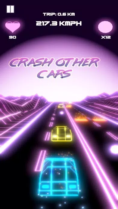 Capturas de pantalla de Neon Drive: Retro Days of 80s