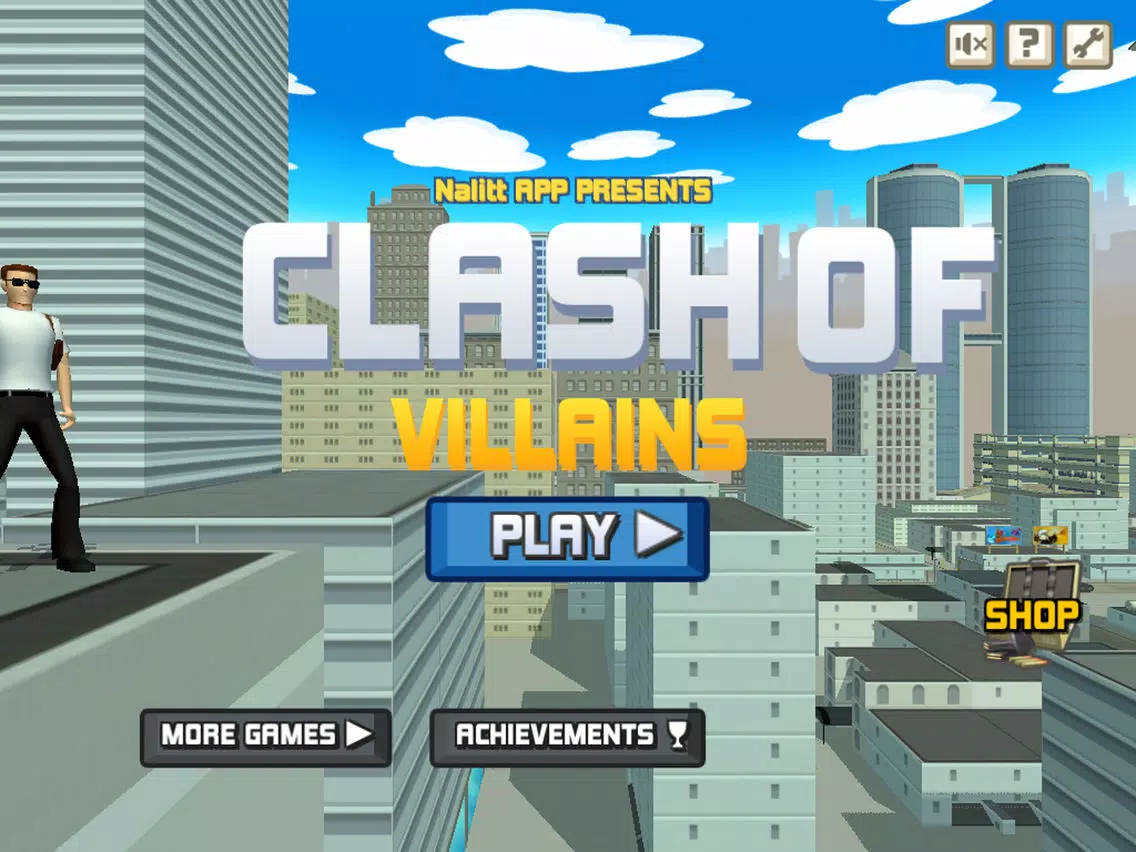 Tangkapan layar Clash Of Villains - CoV iPad 
