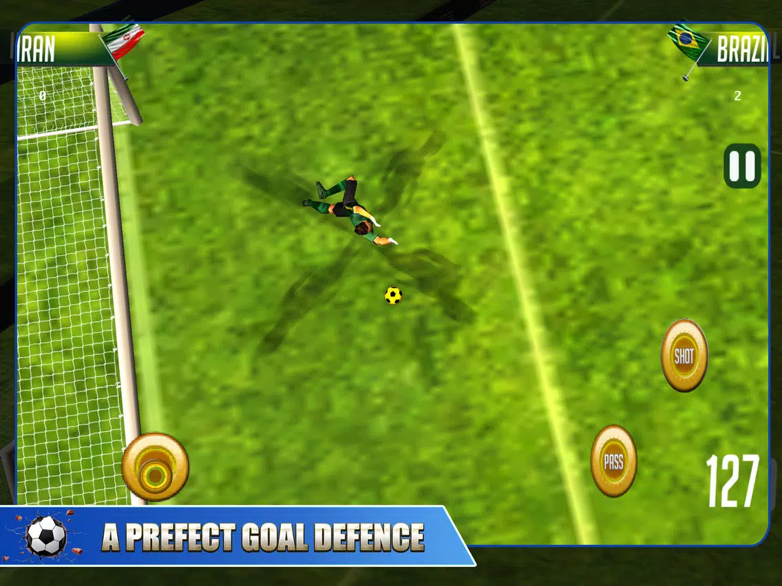 Real Superstars Football Challenge Team Pro iPad  스크린샷