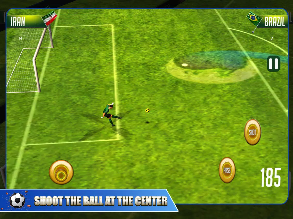 Real Superstars Football Challenge Team Pro iPad  스크린샷