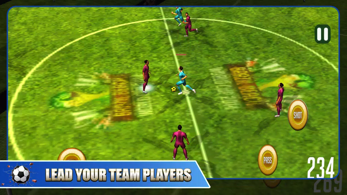 Real Superstars Football Challenge Team Pro 스크린샷