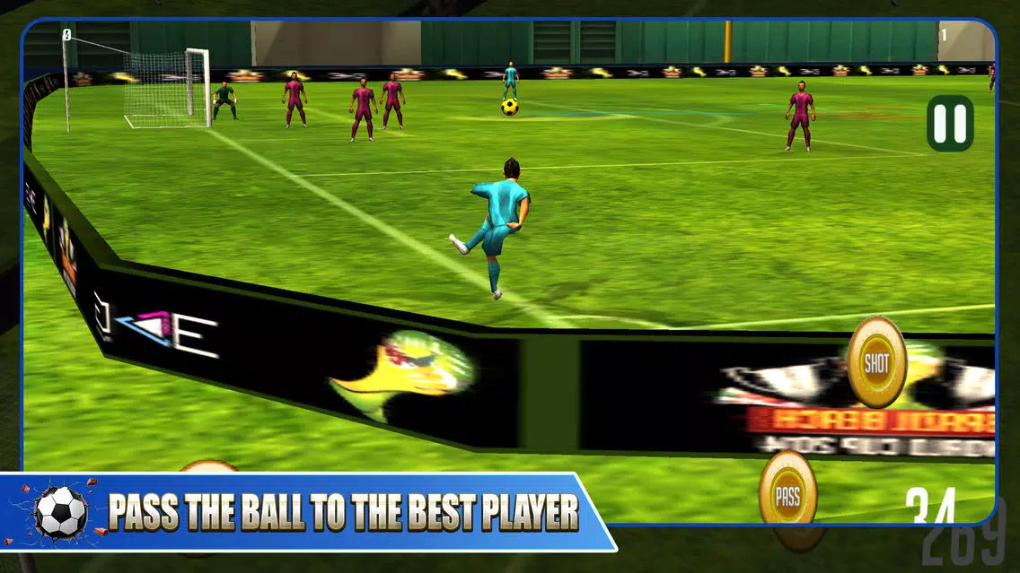 Real Superstars Football Challenge Team Pro 스크린샷