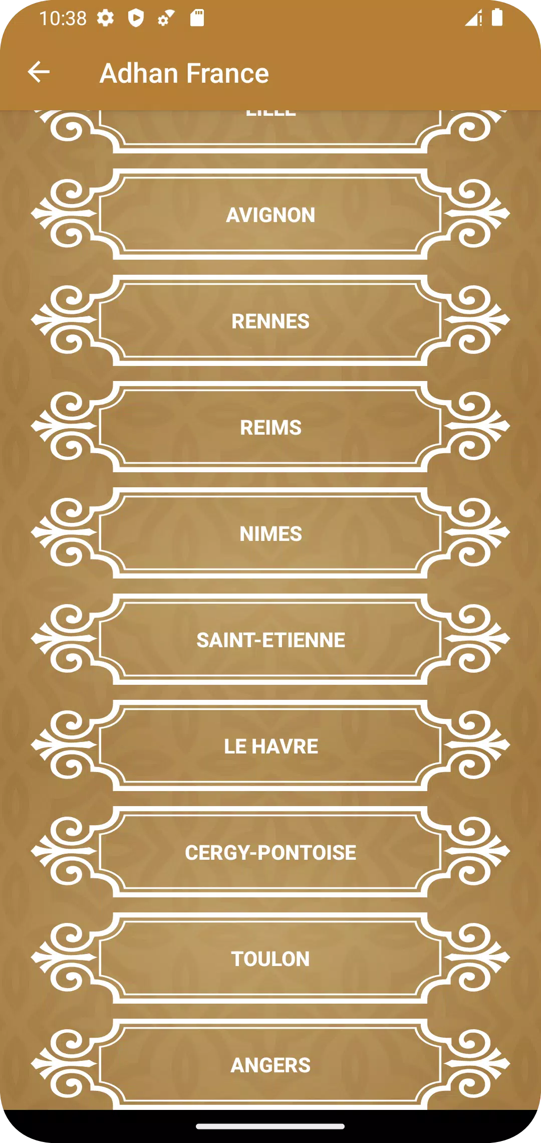 Скриншоты Adhan France