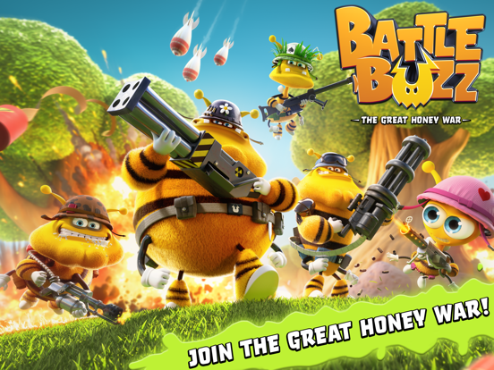 Battle Buzz: Great Honey War iPad  Screenshots