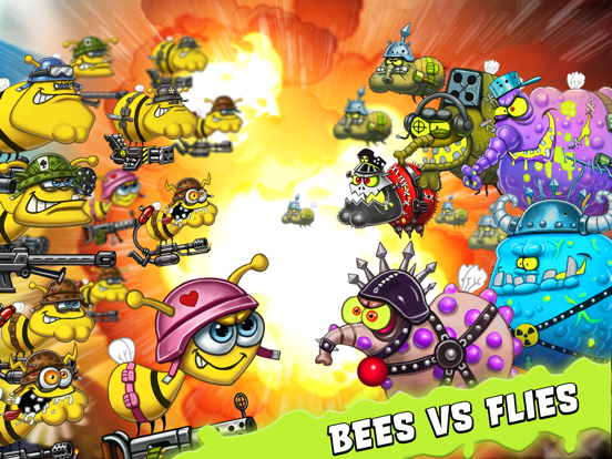 Battle Buzz: Great Honey War iPad  Screenshots