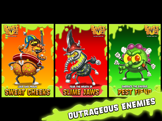 Battle Buzz: Great Honey War iPad  Screenshots
