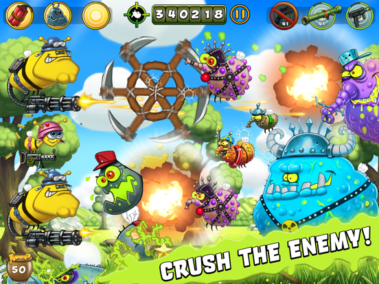 Battle Buzz: Great Honey War iPad  Screenshots
