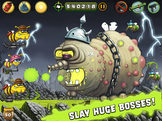 Battle Buzz: Great Honey War iPad  Screenshots