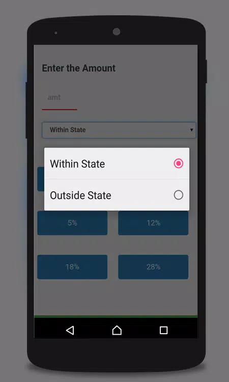 GST India Tax Information One Nation One Tax Screenshots