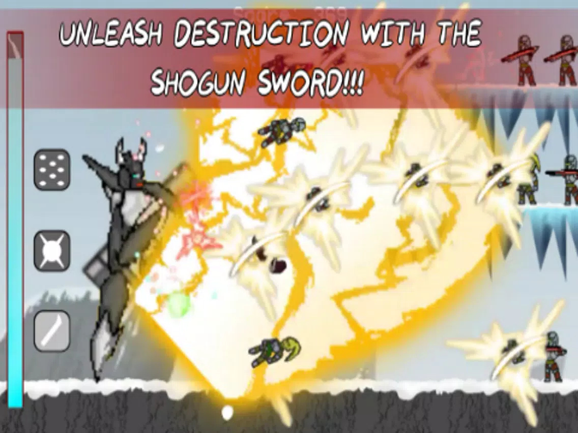 Mecha Shogun Space Defender iPad 應用截圖