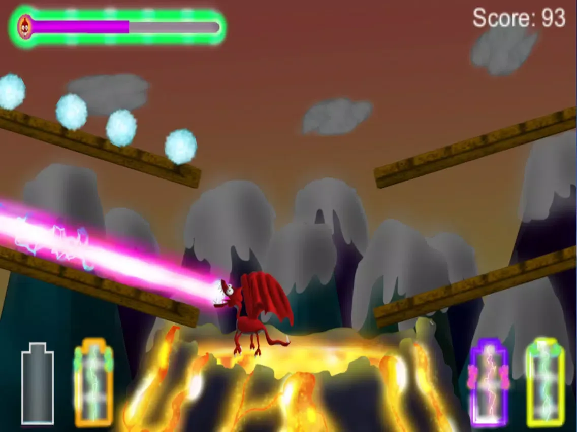 Volcanic Defender iPad  Screenshots