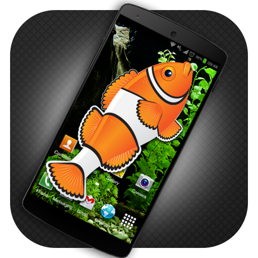 Fish in mobile touch Prank