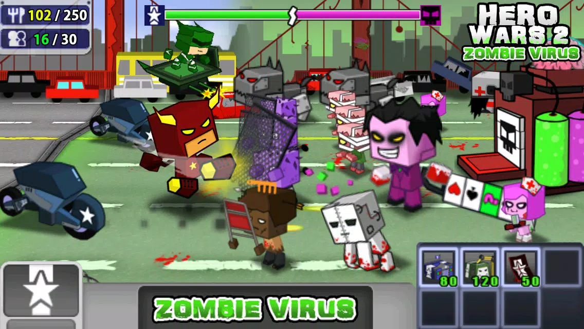 Hero Wars 2: Zombie Virus Ekran Görüntüleri