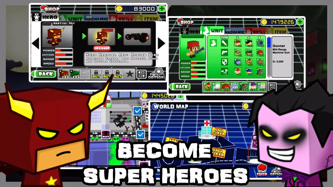 Hero Wars 2: Zombie Virus Ekran Görüntüleri