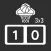 Simple 3x3 Scoreboard