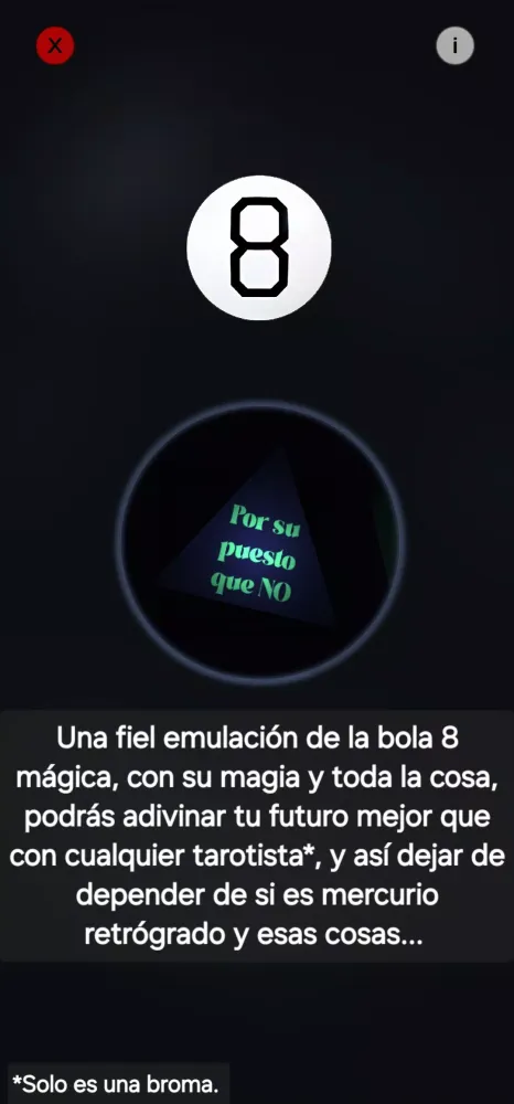 Bola 8 mágica adivina Screenshots