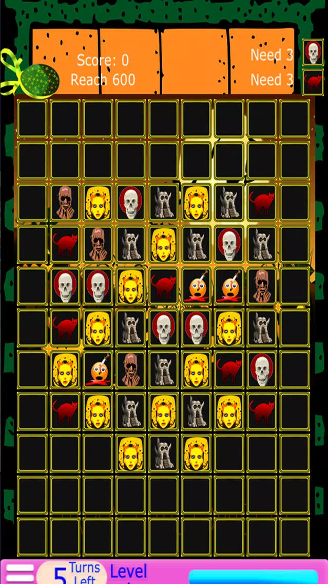 Halloween Match 3 Free Screenshots