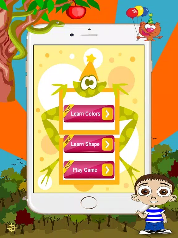 Learning Colors and shapes For kids iPad Screenshots