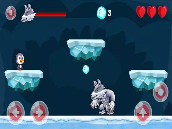 Super Penguin Run Snow Island Adventure Land iPad Screenshots