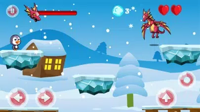 Super Penguin Run Snow Island Adventure Land Screenshots