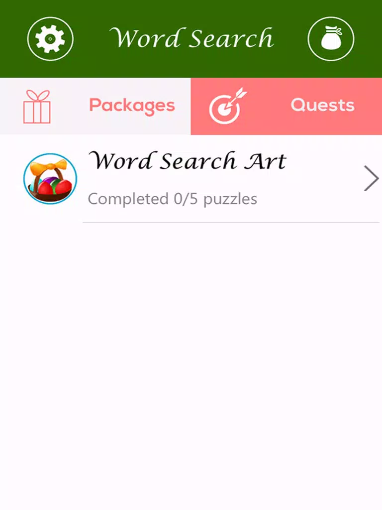 Word Search Art Free iPad Screenshots