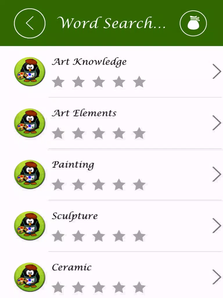 Word Search Art Free iPad Screenshots