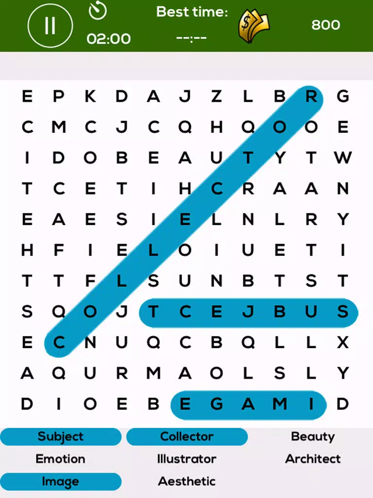 Word Search Art Free iPad Screenshots