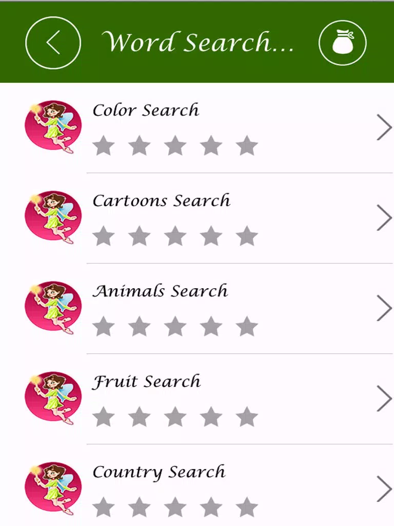 Word Search Kids Free iPad Screenshots