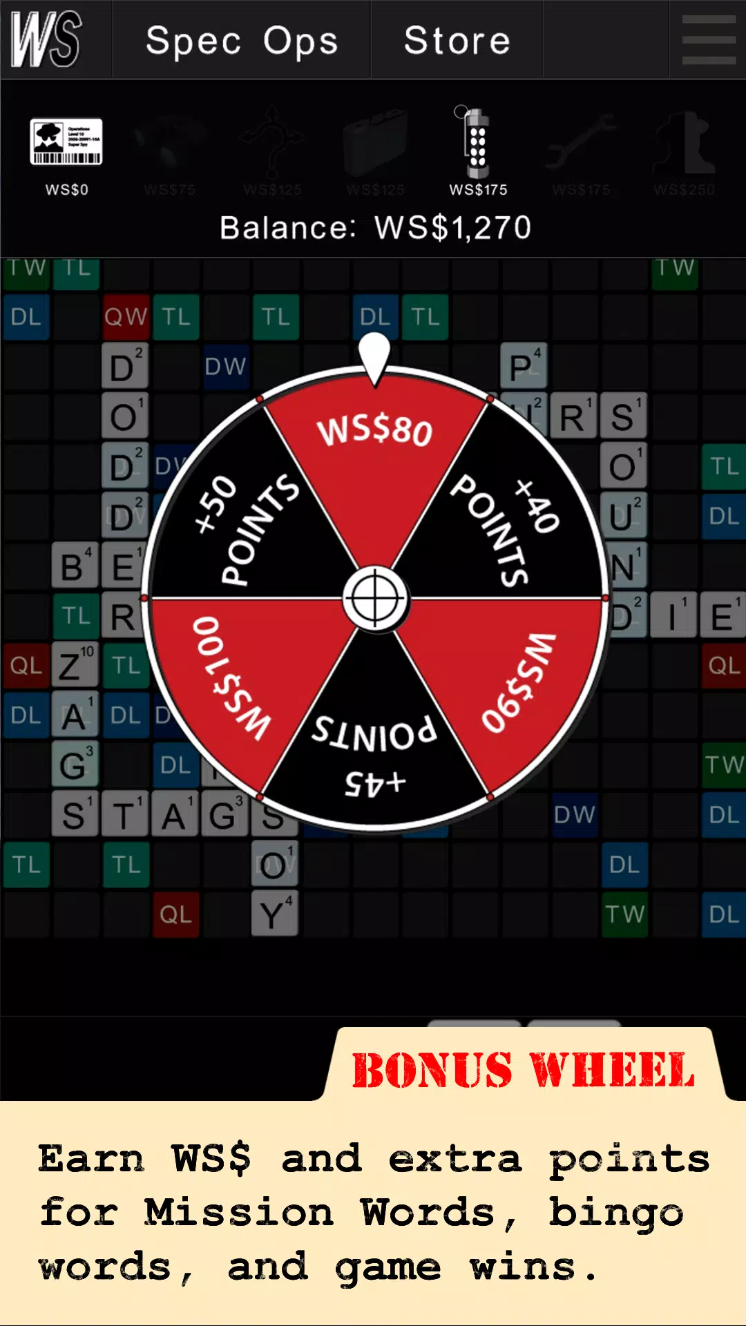 Wordspionage Free Screenshots