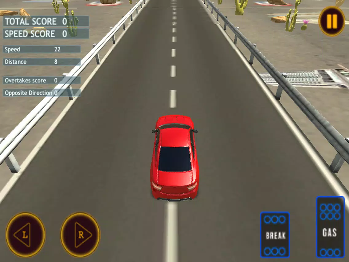 Traffic Car Racer iPad 应用截图