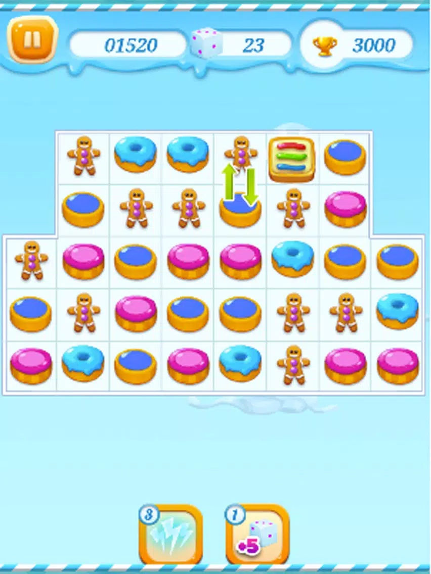 Cookie Sweetest Match3 iPad Screenshots